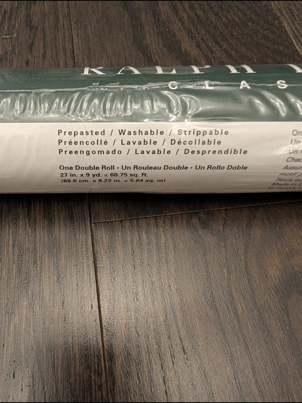 Vintage Ralph Lauren Classics Nantucket Coastal Map Wallpaper LCW22205W Sealed